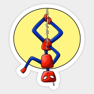 Spotlight on Spidey-Bot Sticker